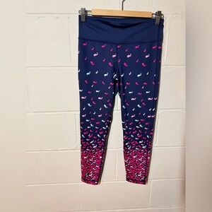 2 pair of cropped leggings-vineyard vines and juicy couture